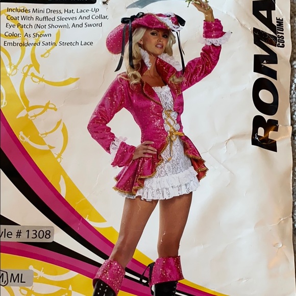 Dresses & Skirts - Sexy pink pirate costume
